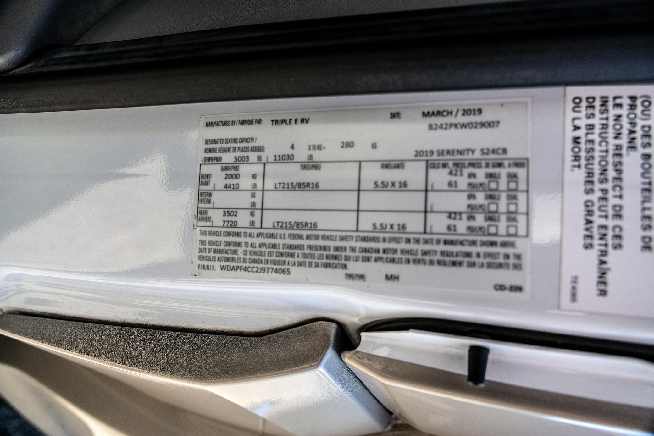 2019 Leisure Travel Serenity S24 CB - Image 72