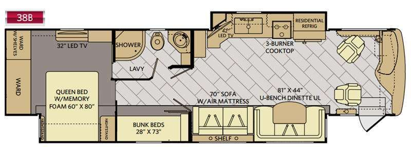 2017 Fleetwood Pace Arrow LXE 38B - Image 18