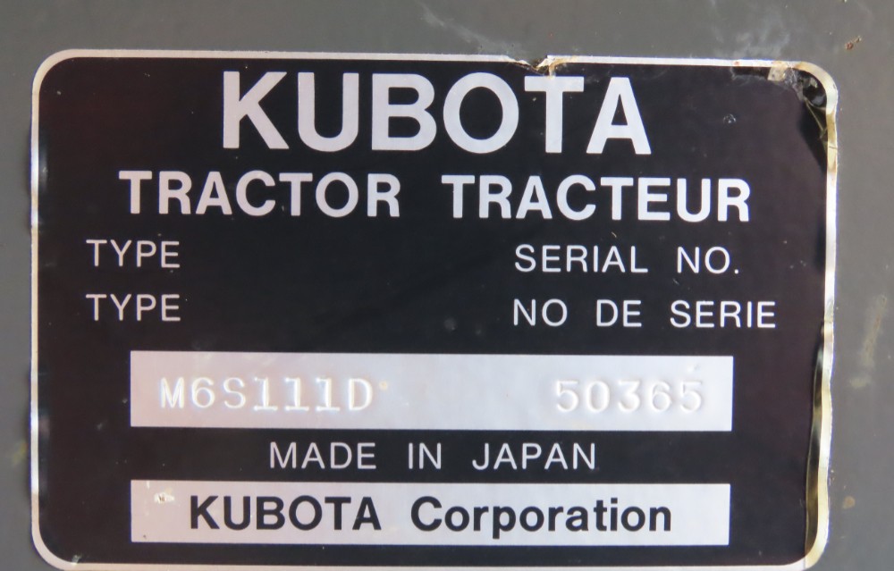 2017 Kubota M6S-111 - Image 12
