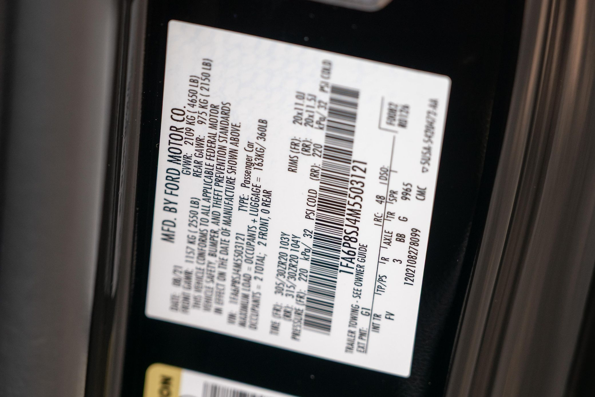 2021 Ford Mustang Shelby GT500 - Image 52