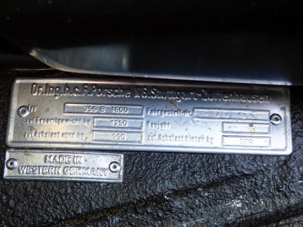 1961 Porsche 356B Super Karmann Hardtop - Image 31