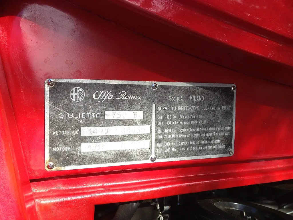 1959 Alfa Romeo Giulietta 750 Sprint - Image 38