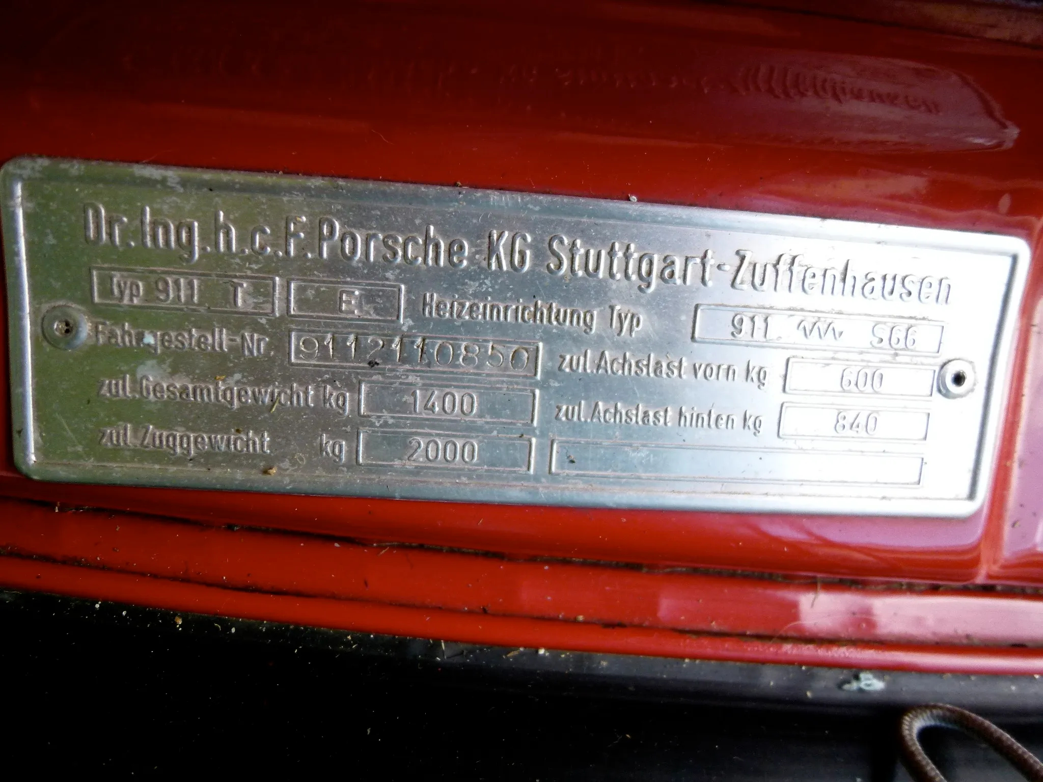 1972 Porsche 911T Targa - Image 43